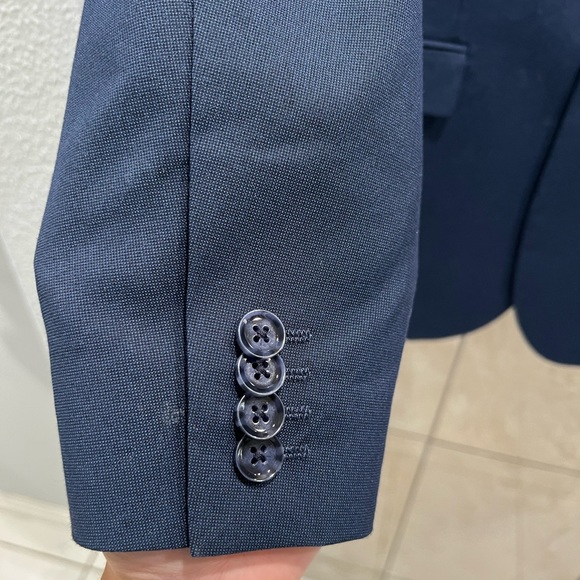 Express Navy Suit Jacket - Picture 5 of 7